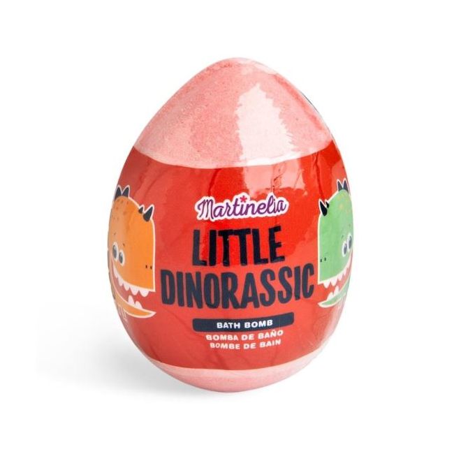 Bila efervescenta de baie Little Dinorassic Surprise Bath Bomb Martinelia 99587R, 140 g