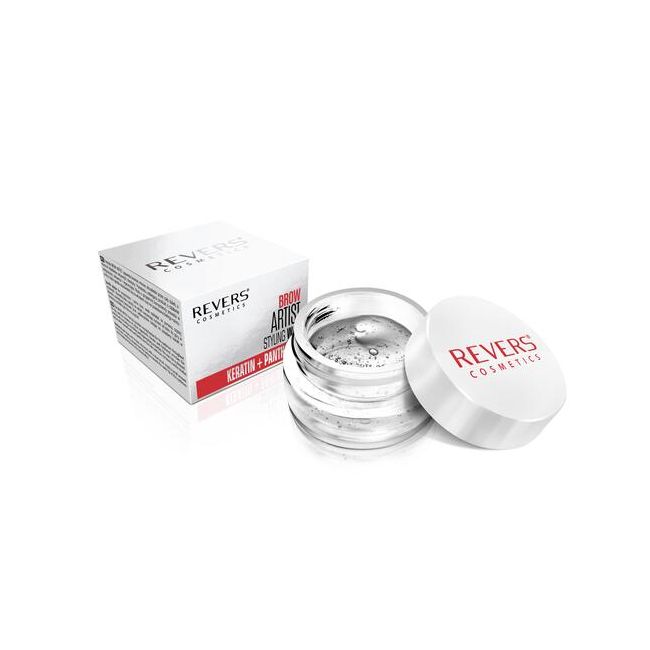 Ceara cu efect de laminare, pentru stilizarea sprancenelor, Brow Artist, Revers, 8g