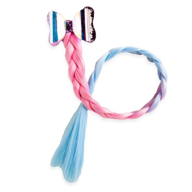 Clips de par funda cu extensie colorata Welcome to my World Martinelia 8905B