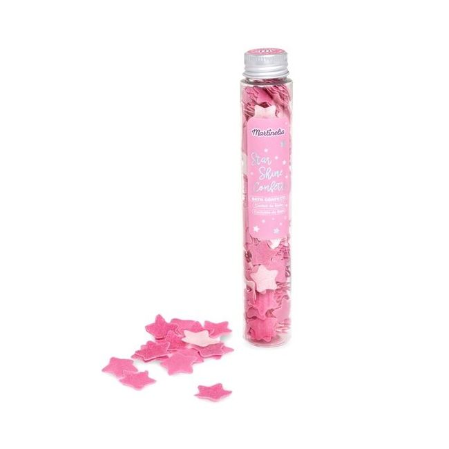 Confetti parfumate de sapun pentru baie cu aroma de capsuni Martinelia 99815RD, 25 g