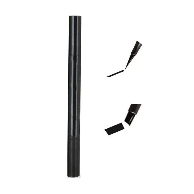 Creion de ochi cu un varf ingust, de precizie, si un varf lat, pentru efect dramatic Eyeliner Double, Magic Studio 66002S