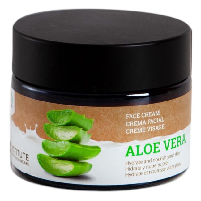 Crema de fata cu aloe vera vegana IDC Institute 42104, 50ml