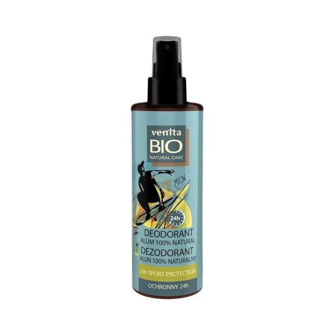 Deodorant vegan pentru barbati cu Alaun Protection Venita 100 ml