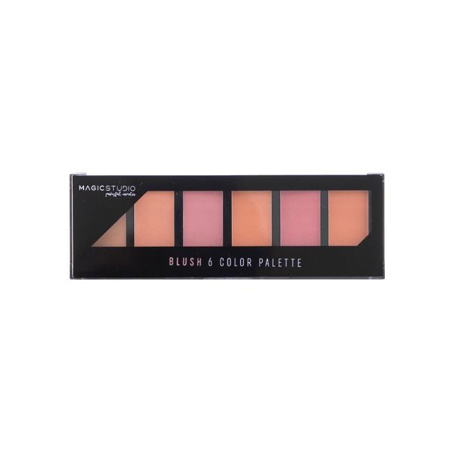 Fard de obraz Bright Palette Magic Studio 25551, 6 culori, 27 g