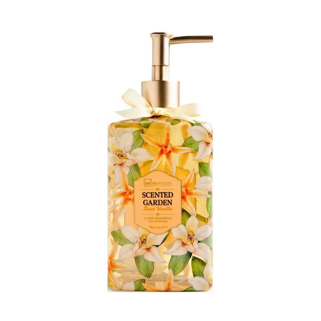 Gel de dus cu aroma de vanilie Scented Garden IDC Institute 40102, 780 ml