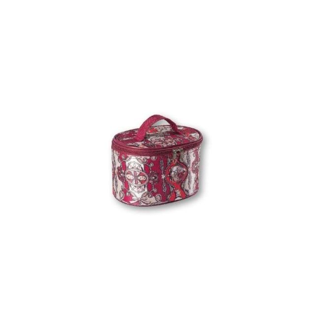 Gentuta pentru cosmetice Burgund Top Choice 95658, 21x14x13 cm