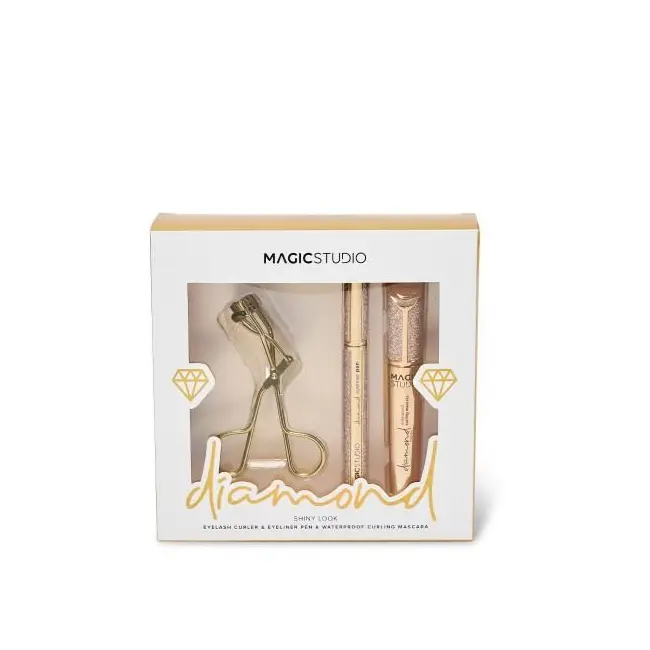 Kit 3 produse cosmetice pentru ochi Diamond Shiny Look Magic Studio MS50590