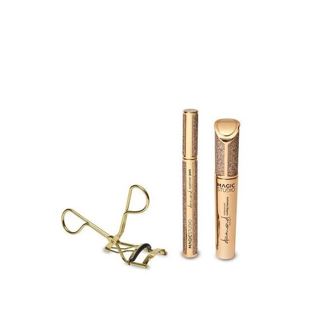 Kit 3 produse cosmetice pentru ochi Diamond Shiny Look Magic Studio MS50590