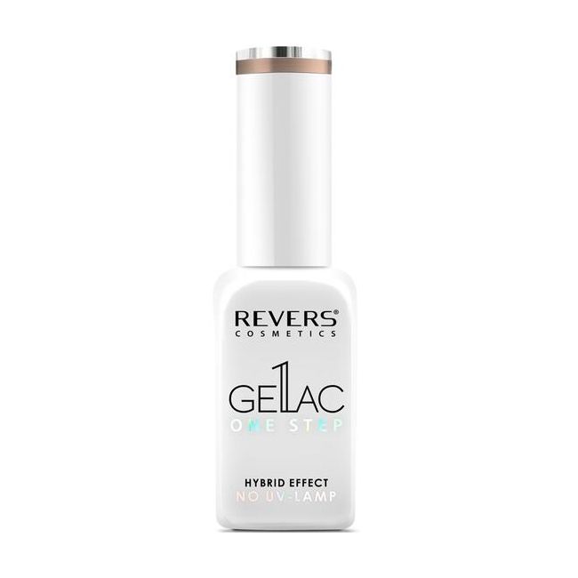 Lac de unghii Gellac 1 Step, Hybrid Effect, Non UV, Revers, 15 Nude, 10 ml