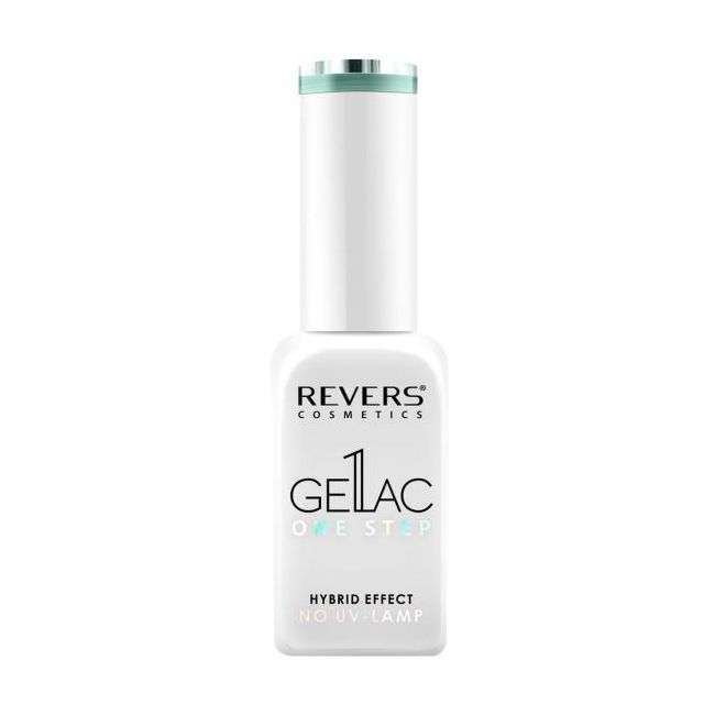 Lac de unghii Gellac 1 Step, Hybrid Effect, Non UV, Revers, 20 Green Mint, 10 ml