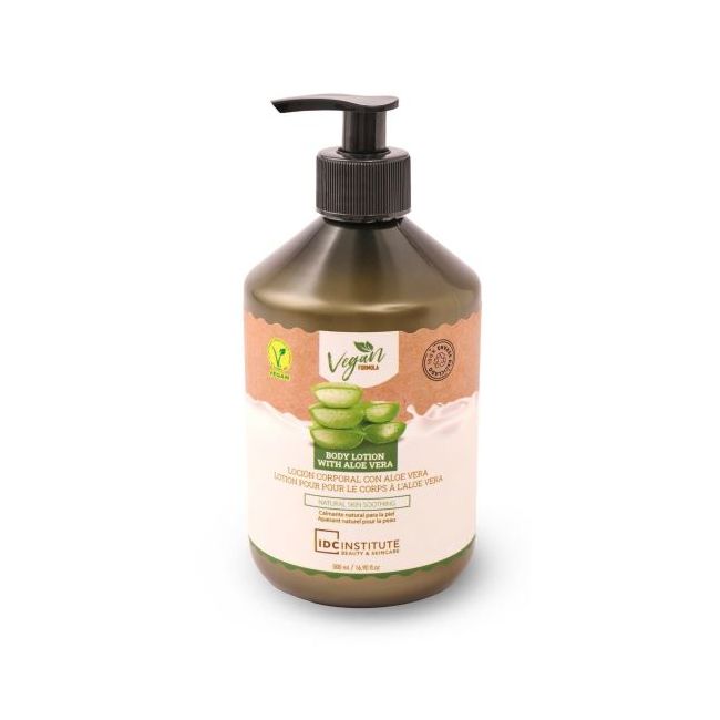 Lotiune de corp vegana cu aloe vera IDC Institute 99622, 500ml
