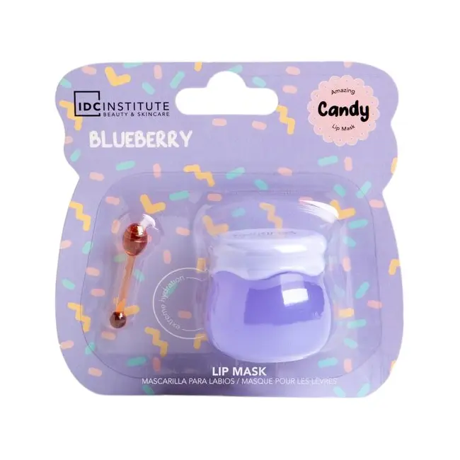 Masca de buze cu aroma de afine Candy IDC Institute 68114B, 6g