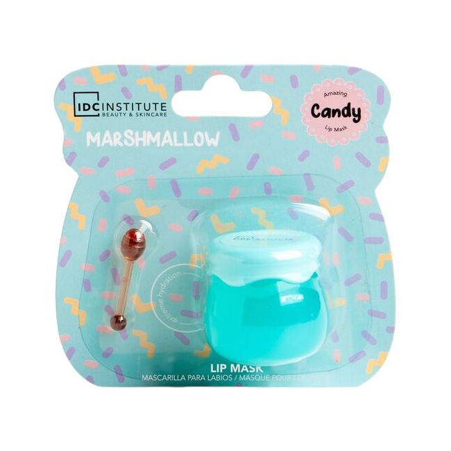 Masca de buze cu aroma de marshmallow Candy IDC Institute 68114M, 6 g