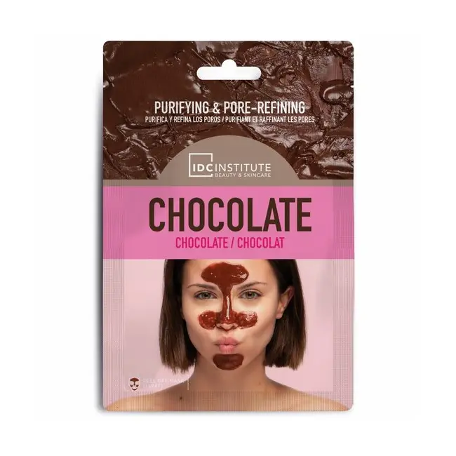 Masca faciala pe baza de ciocolata pentru revitalizare si hidratare IDC Institute 77034, 10 ml