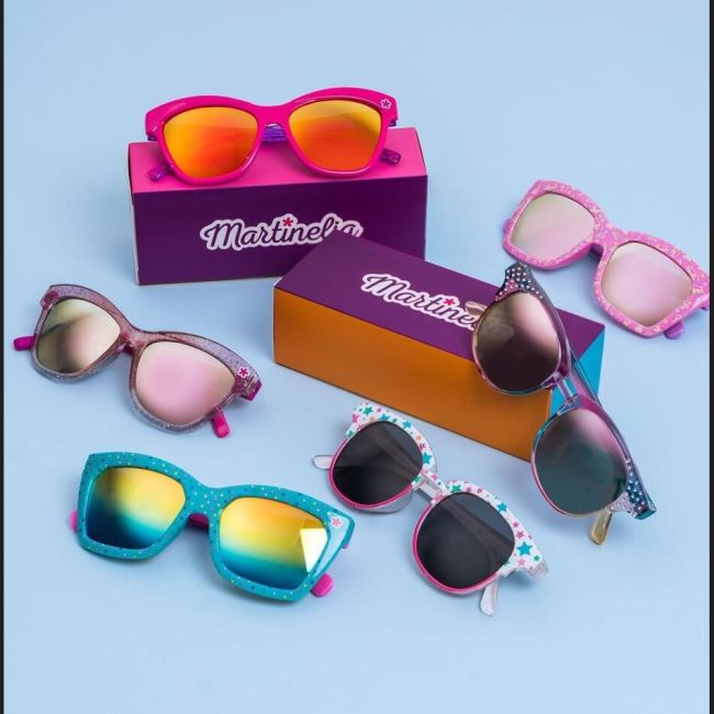 Ochelari de soare copii Pink Martinelia 10505