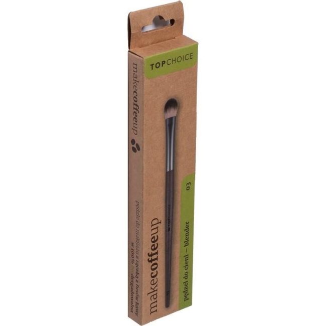Pensula pentru farduri de pleoape Make Coffee Up 03 Top Choice 39362, 17 cm