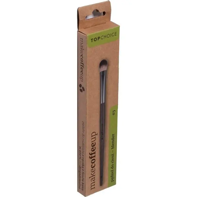 Pensula pentru farduri de pleoape Make Coffee Up 03 Top Choice 39362, 17 cm