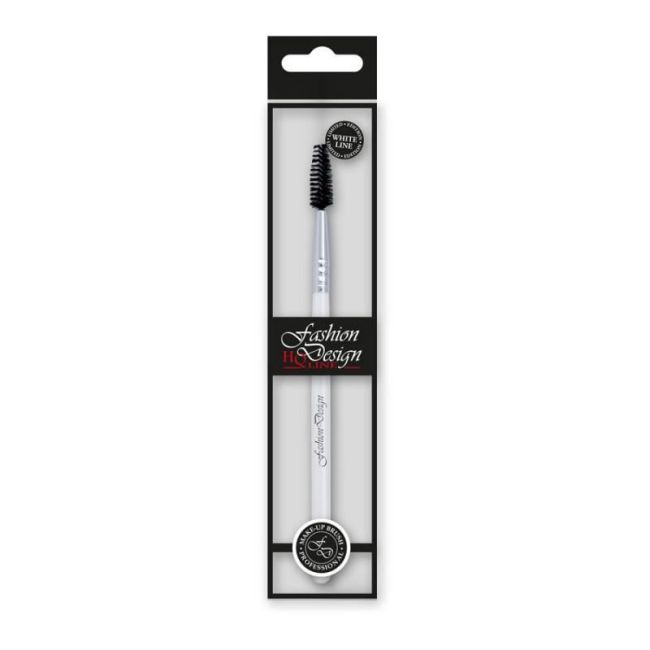 Pensula perie pentru gene Top Choice Fashion Design White Line 37252
