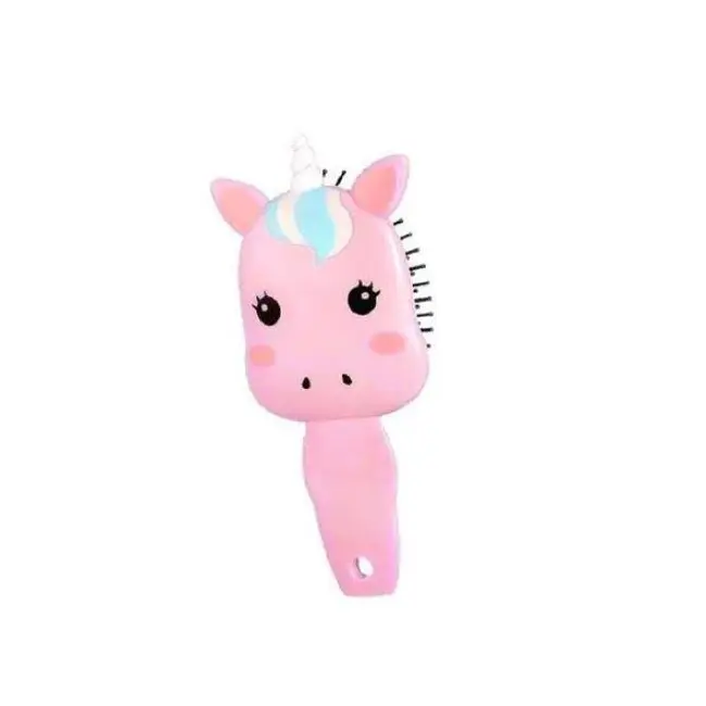 Perie de par pentru copii roz Sweet Dreams Unicorn Martinelia 3014wr