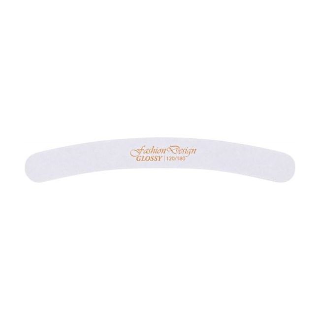 Pila de unghii semiluna 120/180 Glossy Top Choice TC78248