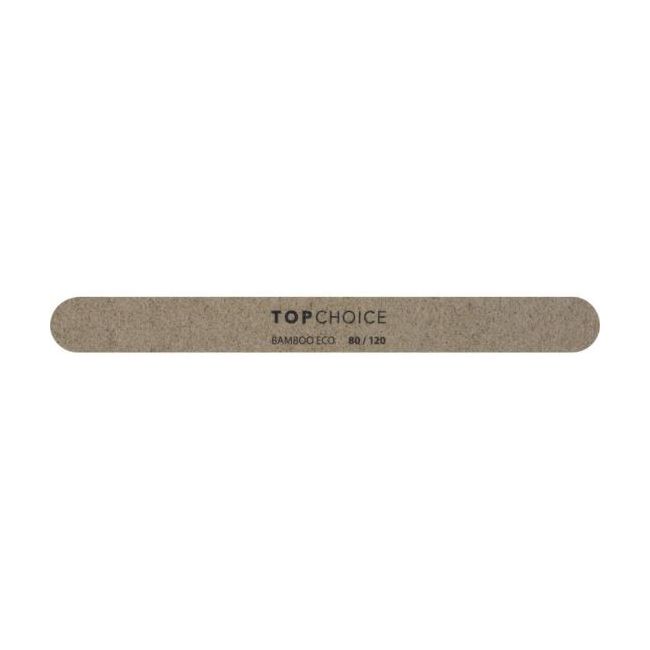 Pila din bambus pentru unghii, dreapta, 80/120 Top Choice 78255