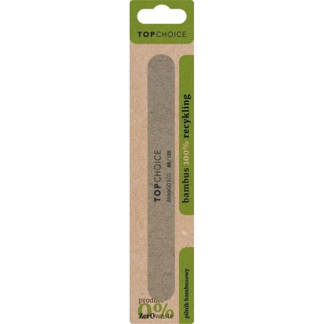 Pila din bambus pentru unghii, dreapta, 80/120 Top Choice 78255