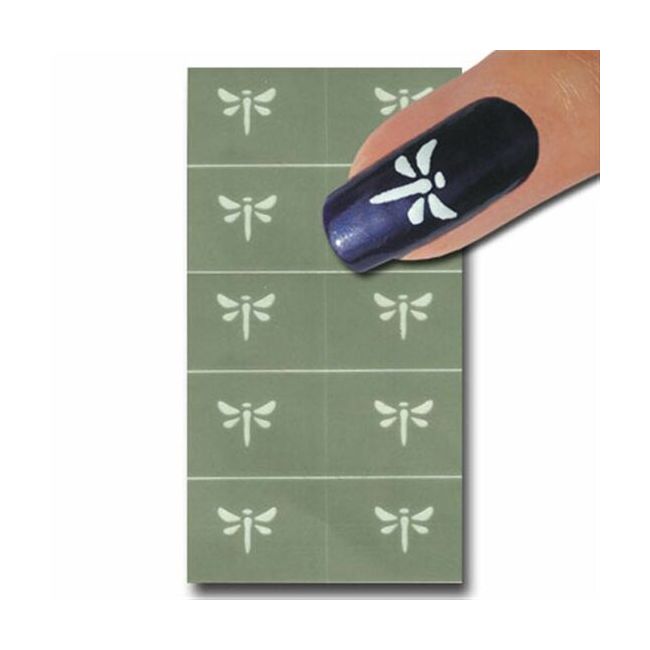 Sabloane de unghii, Smart Nails, Nr 09, dragonfly