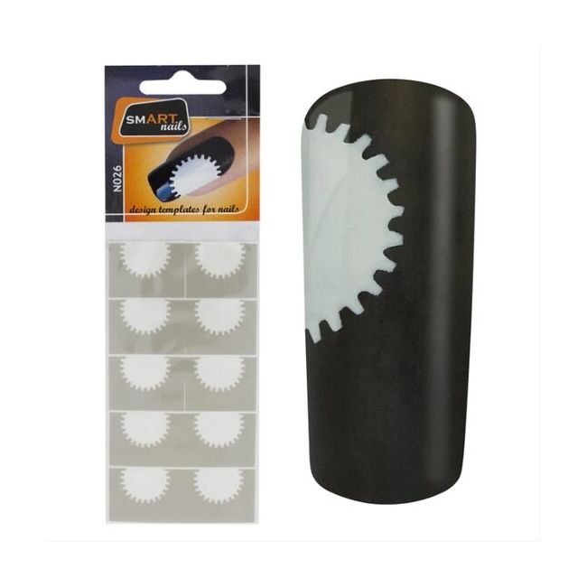 Sabloane de unghii, Smart Nails, Nr 26, sun