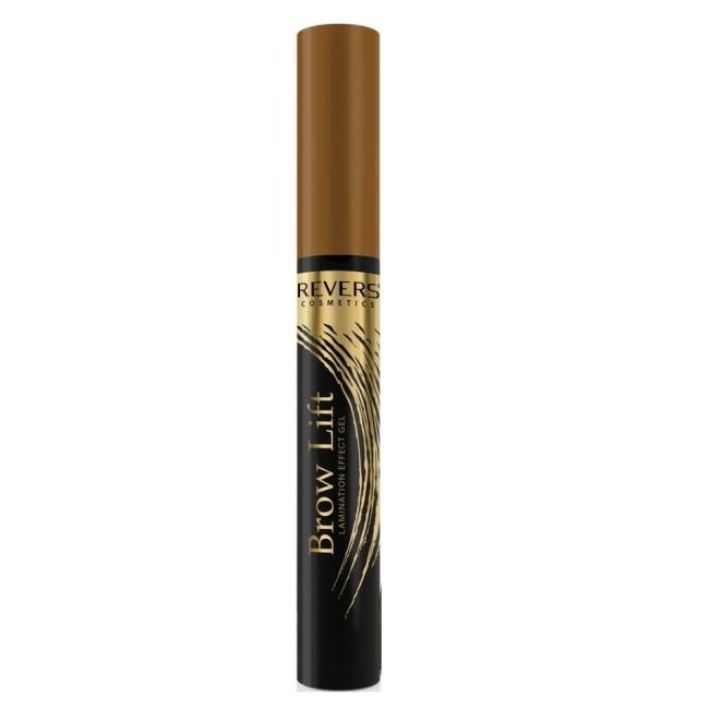 Set 12 bucati gel pentru sprancene cu efect de laminare Revers, 10 ml, negru/maro/maro inchis