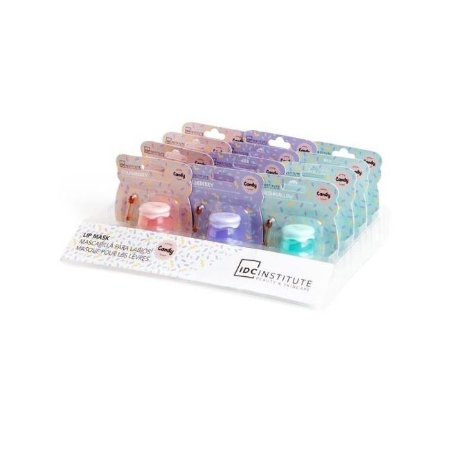 Set 12 bucati masca de buze Candy IDC Institute 68114