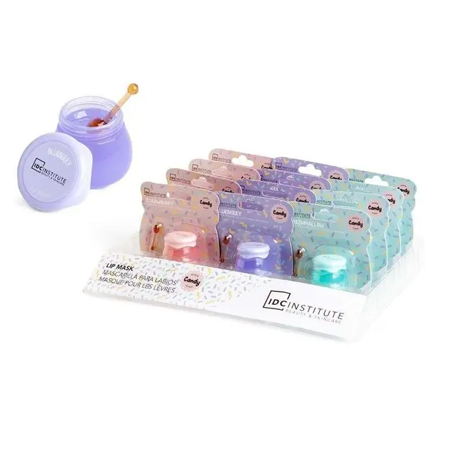 Set 12 bucati masca de buze Candy IDC Institute 68114