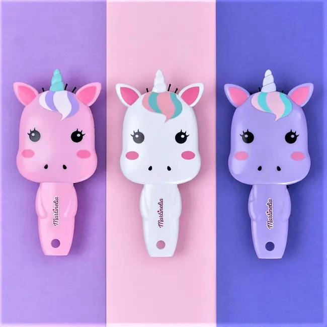 Set 12 perii de par pentru copii Sweet Dreams Unicorn Martinelia 3014w