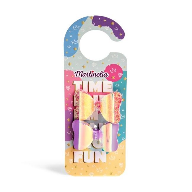 Set 2 clame de par in forma de fundite I'll Be Ready in Minutes de la Martinelia 8906B