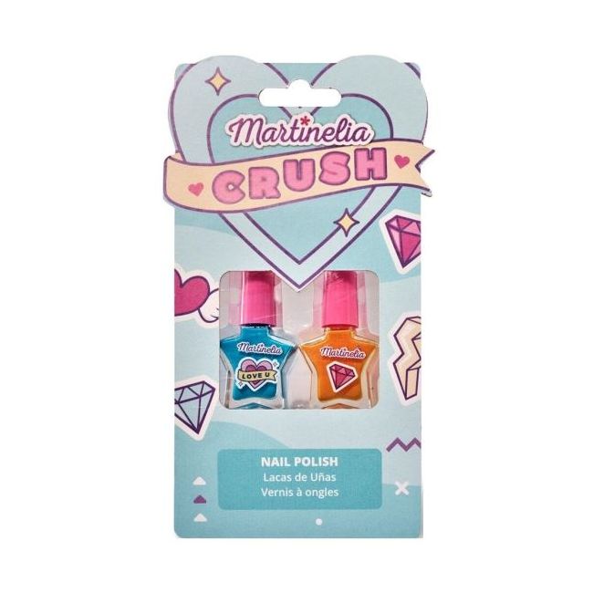 Set 2 lacuri de unghii asortate Crush Nail Duo Martinelia 11102M