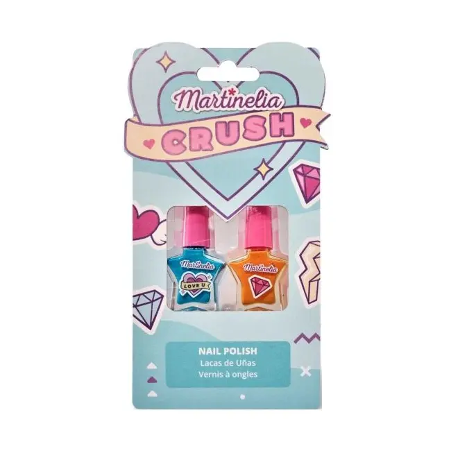 Set 2 lacuri de unghii asortate Crush Nail Duo Martinelia 11102M
