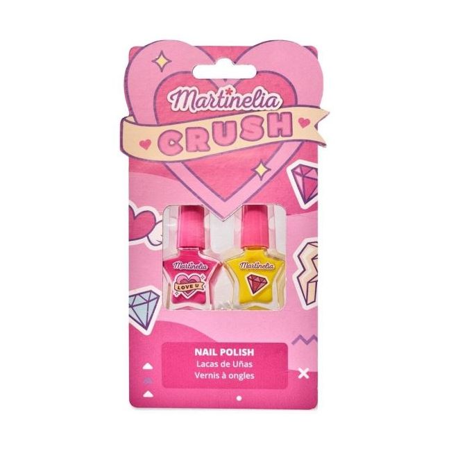 Set 2 lacuri de unghii asortate Crush Nail Duo Martinelia 11102S