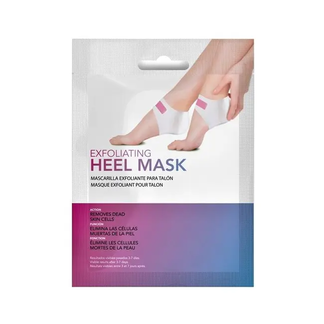 Set 2 masti exfoliante pentru calcaie IDC Institute 3953