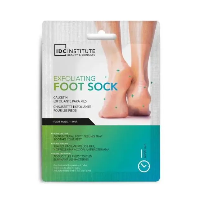 Set 2 sosete exfoliante pentru picioare IDC Institute 77015