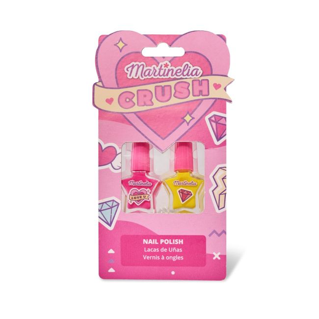 Set 24 bucati Pachet 2 lacuri de unghii asortate Crush Nail Duo Martinelia 11102