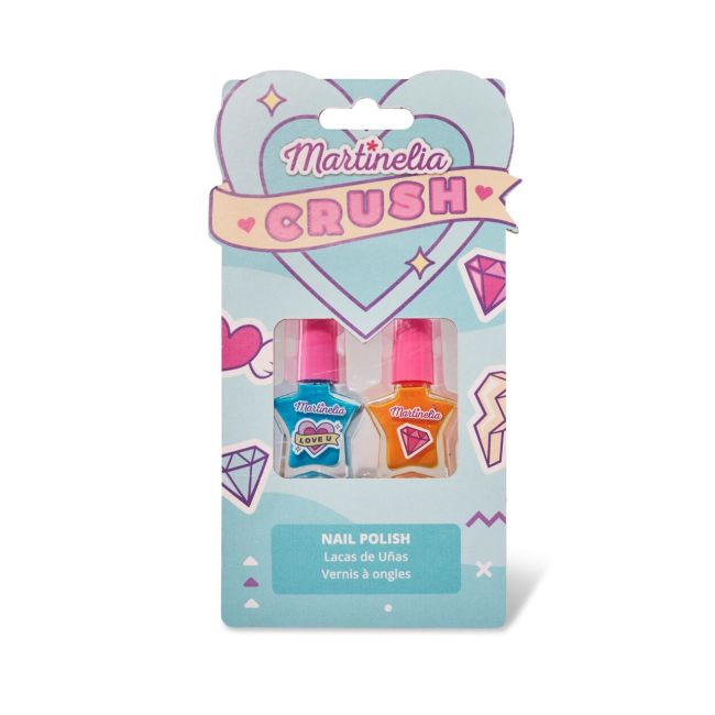 Set 24 bucati Pachet 2 lacuri de unghii asortate Crush Nail Duo Martinelia 11102