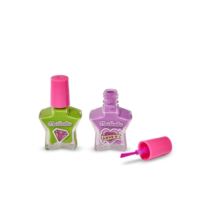 Set 24 bucati Pachet 2 lacuri de unghii asortate Crush Nail Duo Martinelia 11102