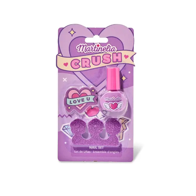Set 24 bucati Pachet ingrijire unghii Crush Nails Martinelia 11103