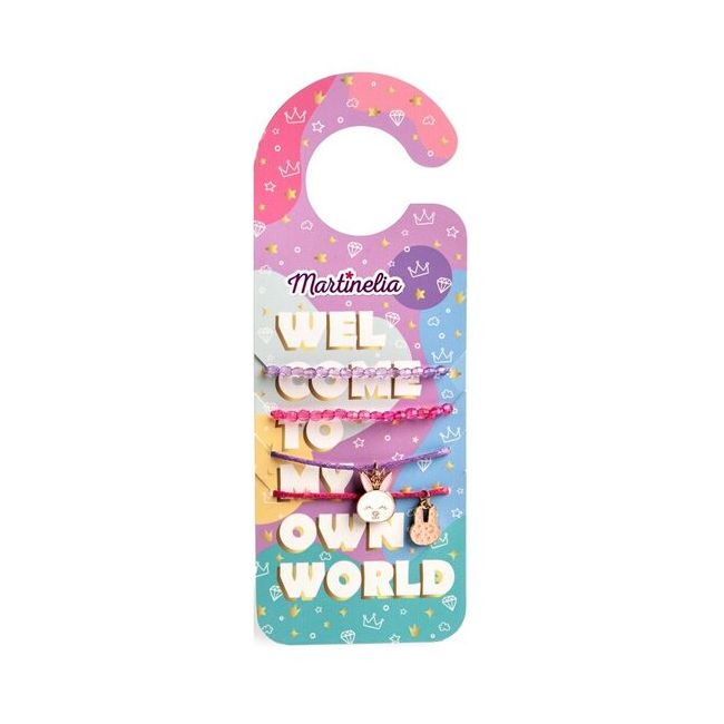 Set 4 bratari pentru fetite Welcome to my World Martinelia 8901B