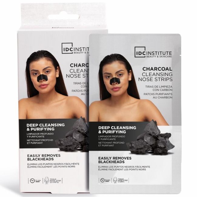 Set 5 benzi pentru indepartarea punctelor negre cu carbune activ IDC Institute 7700