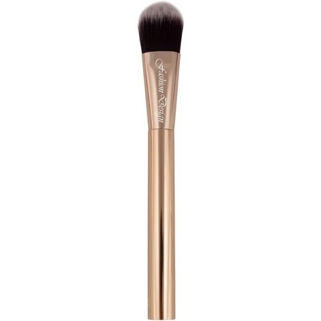 Set 5 pensule machiaj si gentuta depozitare De Luxe Top Choice 38297