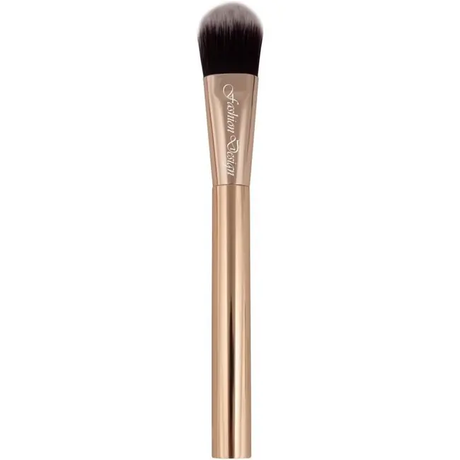 Set 5 pensule machiaj si gentuta depozitare De Luxe Top Choice 38297