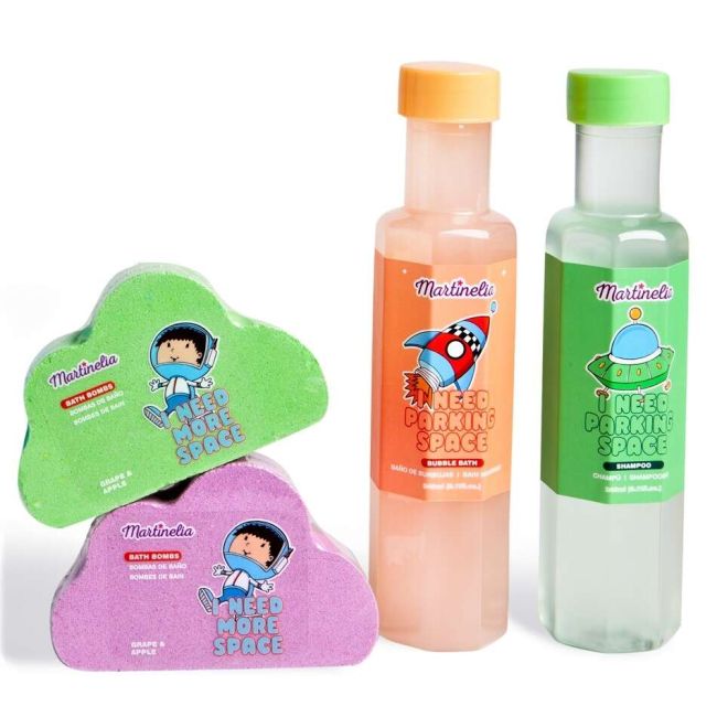 Set 5 produse de baie pentru copii I Need More Space Martinelia 99690