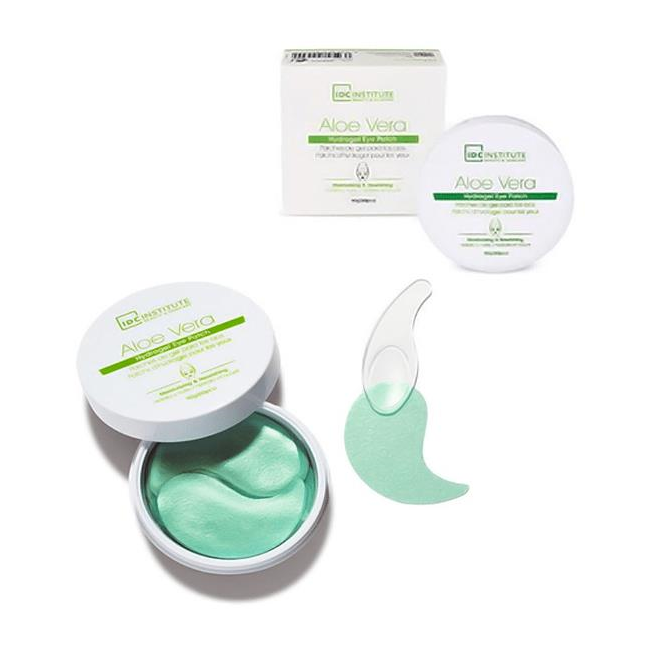 Set 60 de patch-uri masca pentru ochi cu aloe vera si hydrogel IDC Institute 3987