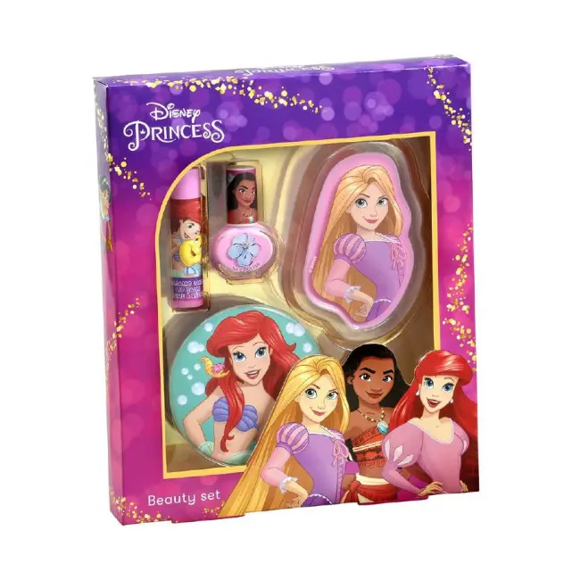 Set accesorii machiaj si unghii cu oglinda inclusa Disney Princess 1675