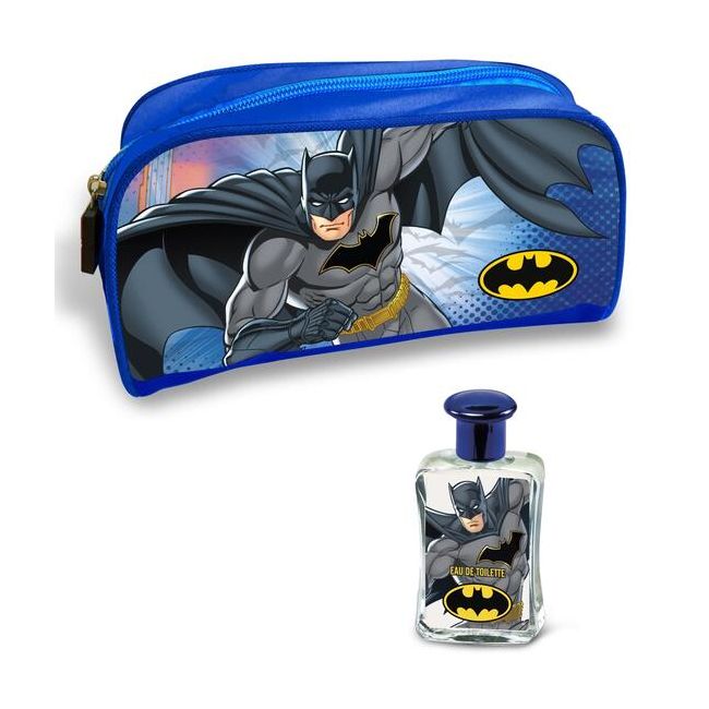 Set copii cu borseta cu apa de toaleta Batman, 50ml